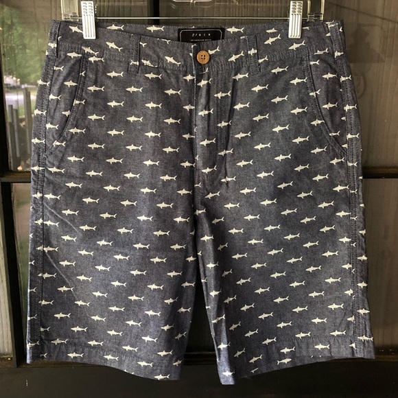 21men Other - 21men Shark Print Shorts
